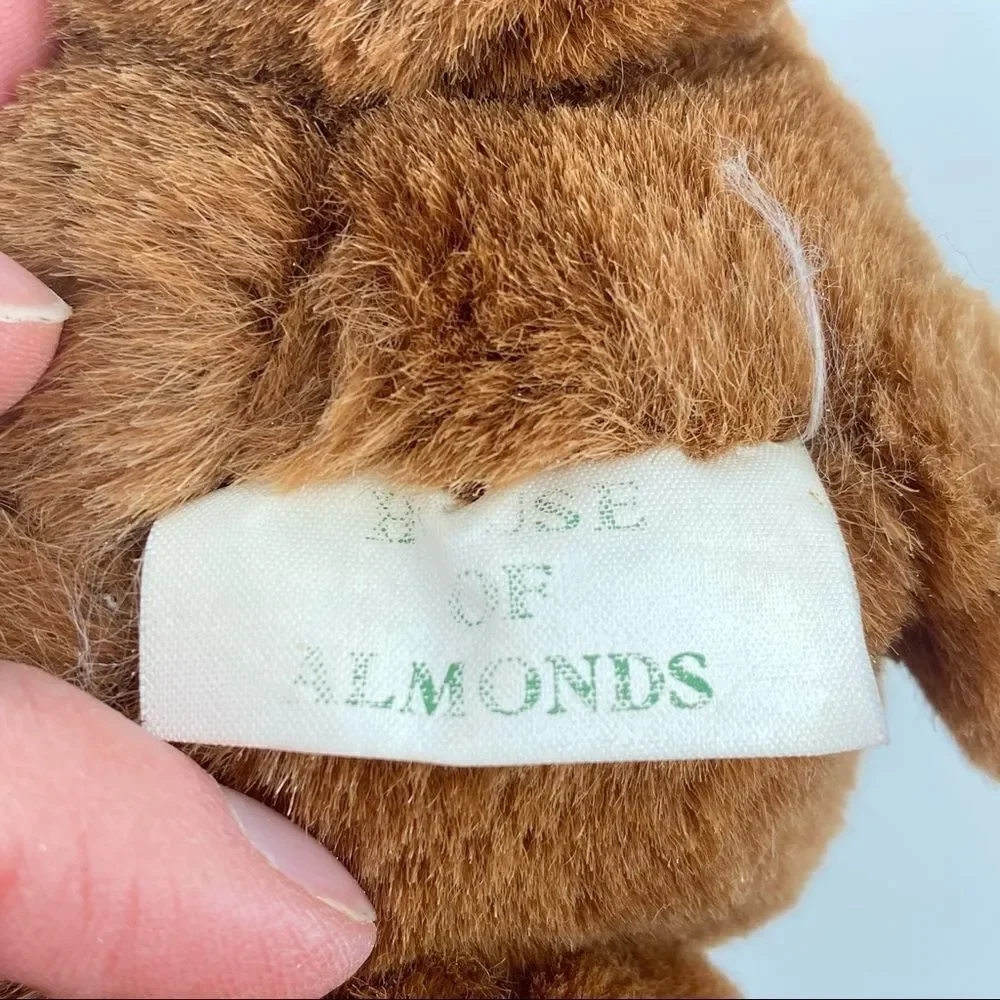 Vintage Dakin‎ Teddy Bear 1987 plush professor wool vest